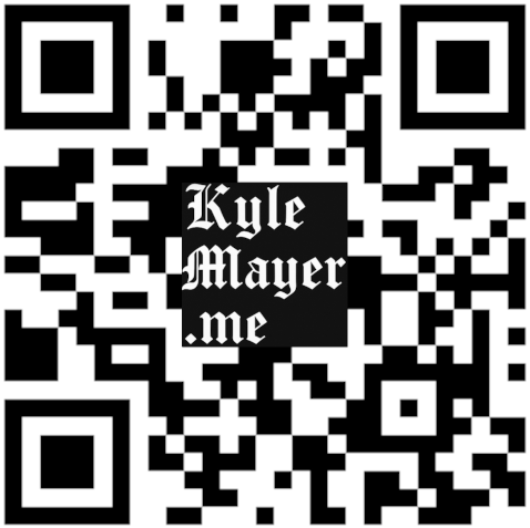 Kyle Mayer Logo QR